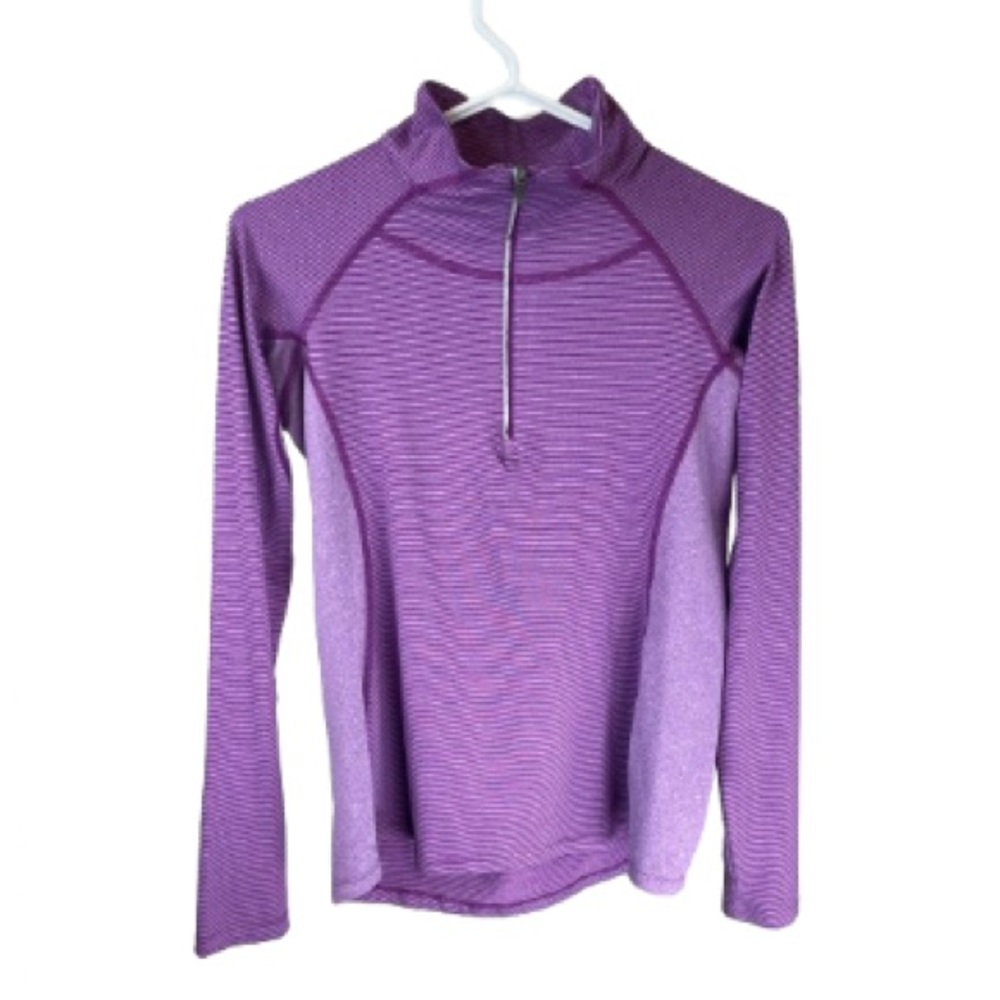 Columbia 1/4 Zip Purple Pullover Women’s Size S